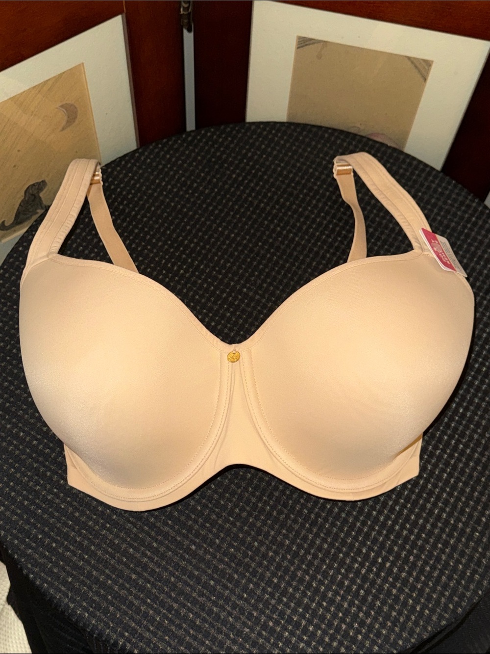 Essential Bodywear Seamless Nude Moulded T-Shirt Bra with Underwire